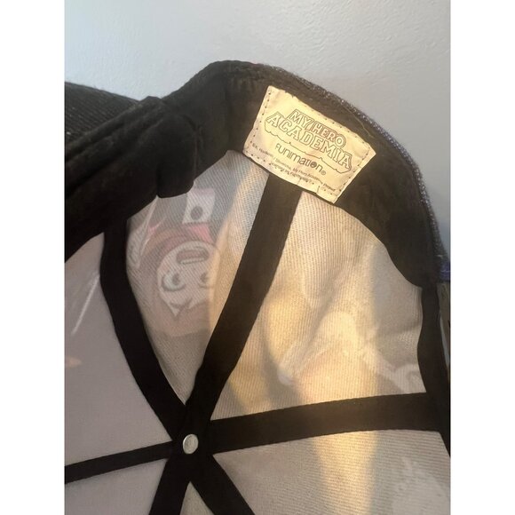 My Hero Academia Adjustable Funimation SnapBack Baseball Cap Manga OSFM Japanese - Picture 7 of 8